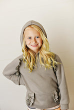 Load image into Gallery viewer, Gray Hoodie Sweatshirt Set
