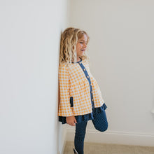 Load image into Gallery viewer, Mustard Gingham Check Set
