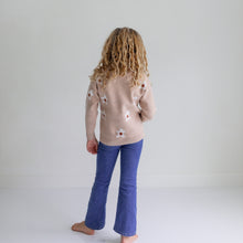 Load image into Gallery viewer, Beige Flower Sweater
