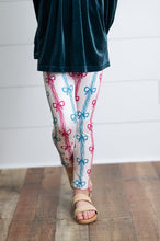 Load image into Gallery viewer, Velvet Teal Coquette Bow Pant Set
