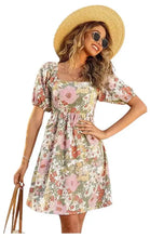 Load image into Gallery viewer, Floral Dress with Tie Detail - Image #1
