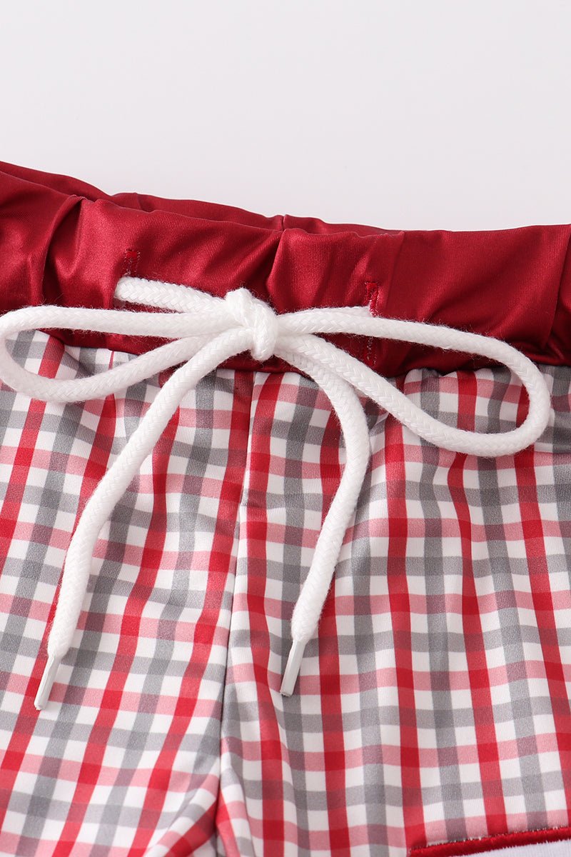 Alabama elephant embroidery boy swim trunks - Abbies Place