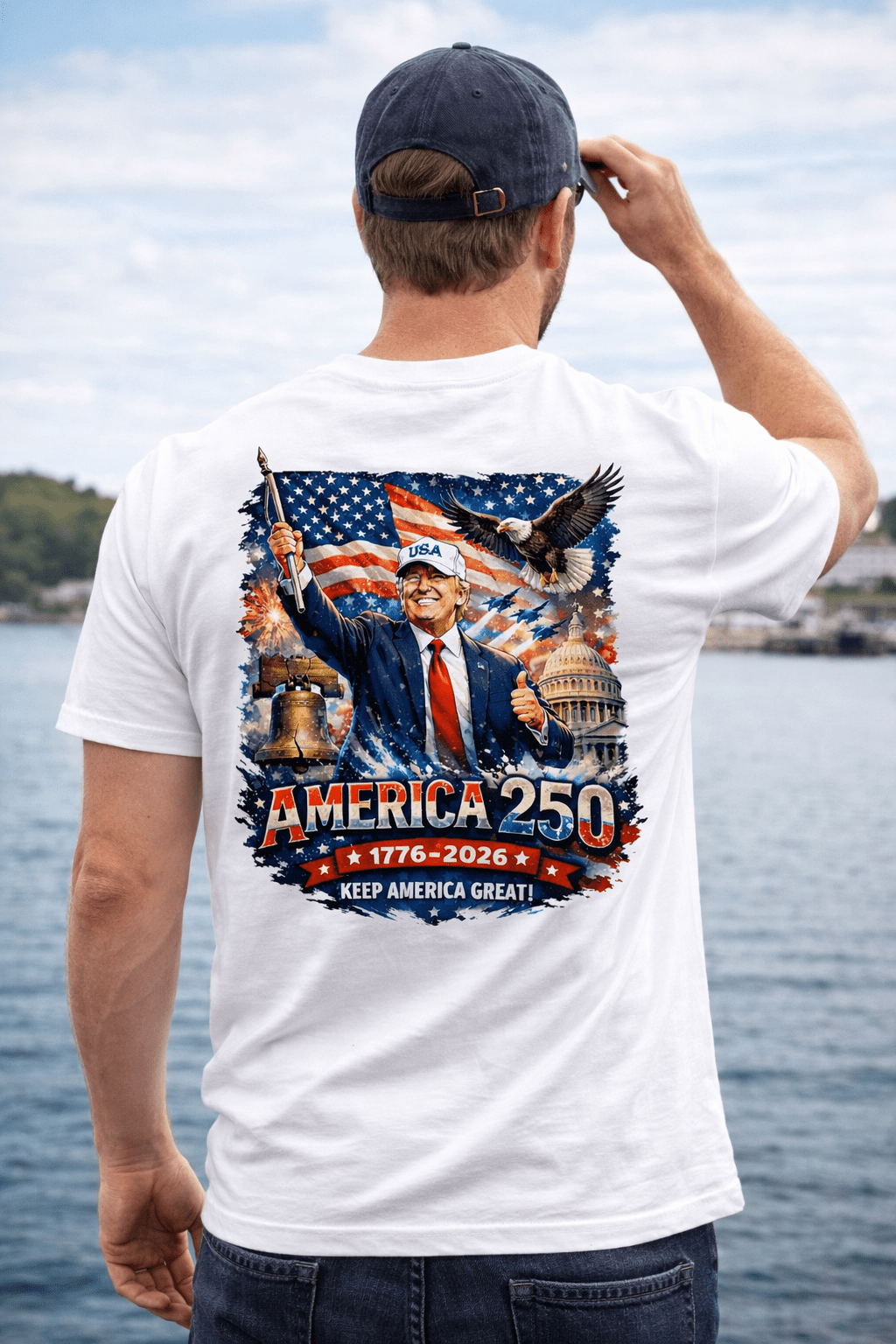 America 250 Patriot Tee Shirt - Abbies Place