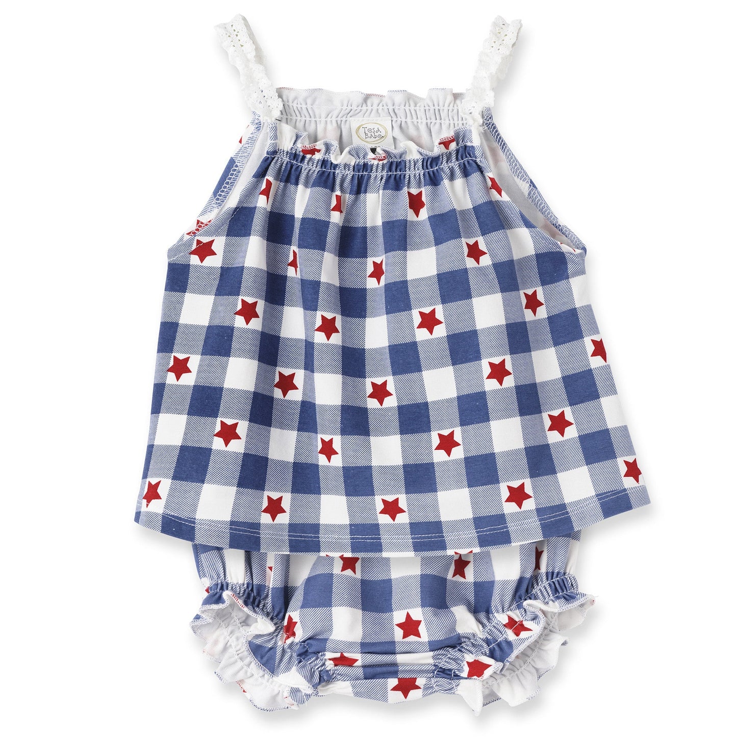 Americana Baby Bamboo Swing Top & Bloomers Set - 4th of July - Abbies Place