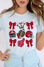 Load image into Gallery viewer, Coquette Football Graphic Tee - Image #9
