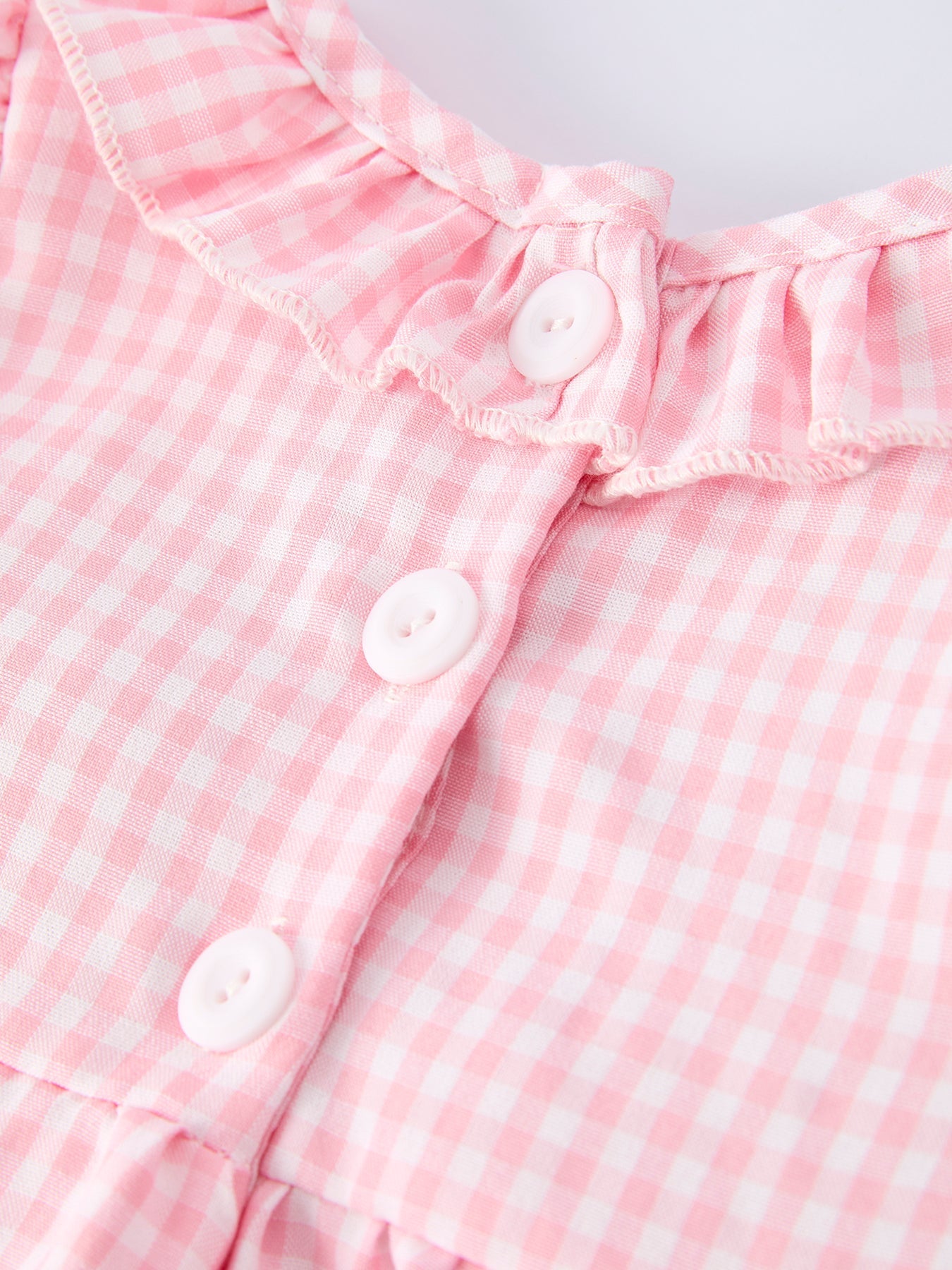 Baby Girls Summer Crocodile Embroidered Smocked Romper - Abbies Place