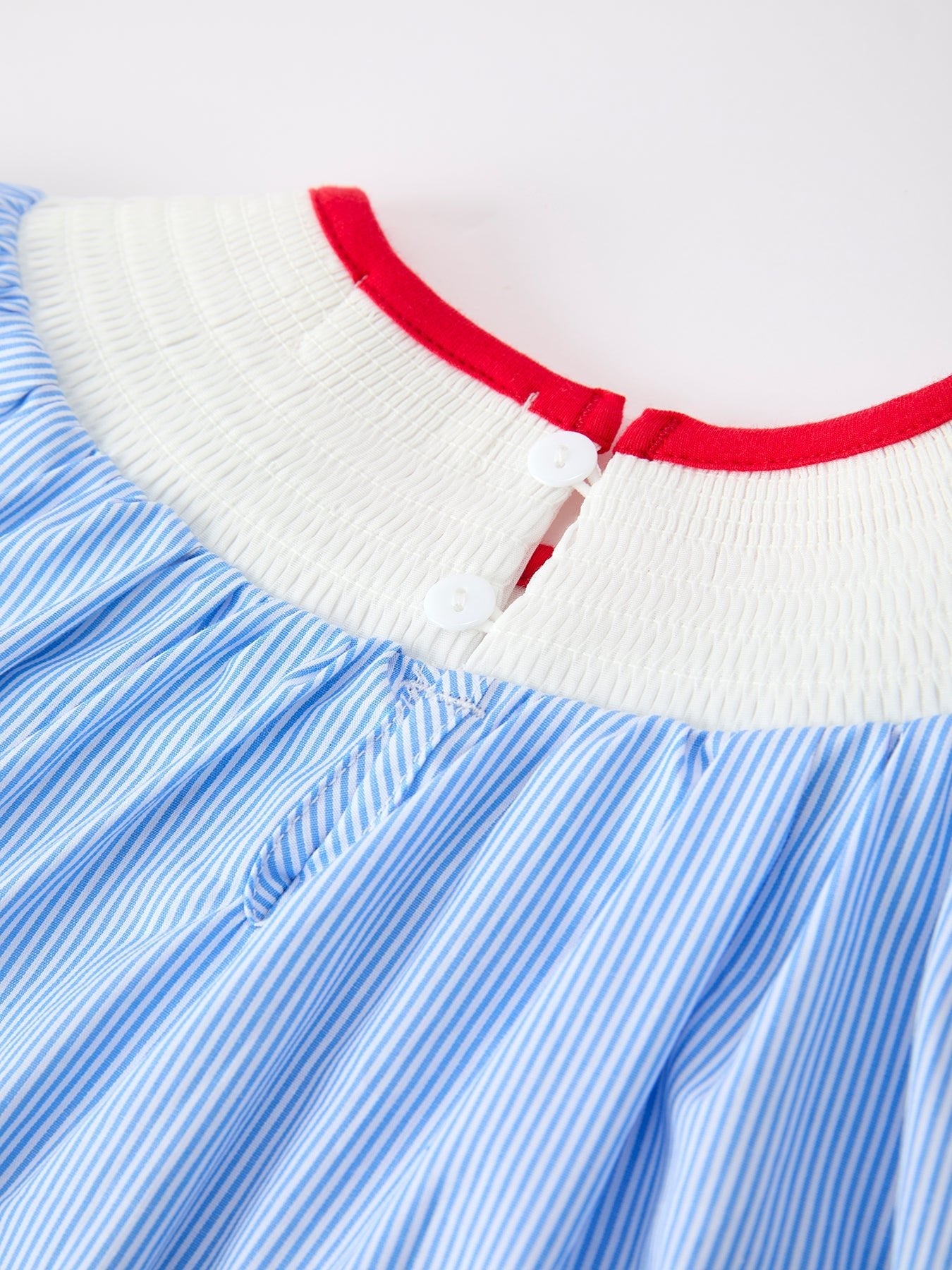 Back To School Apple Pencil Embroidery Dress - Abbies Place