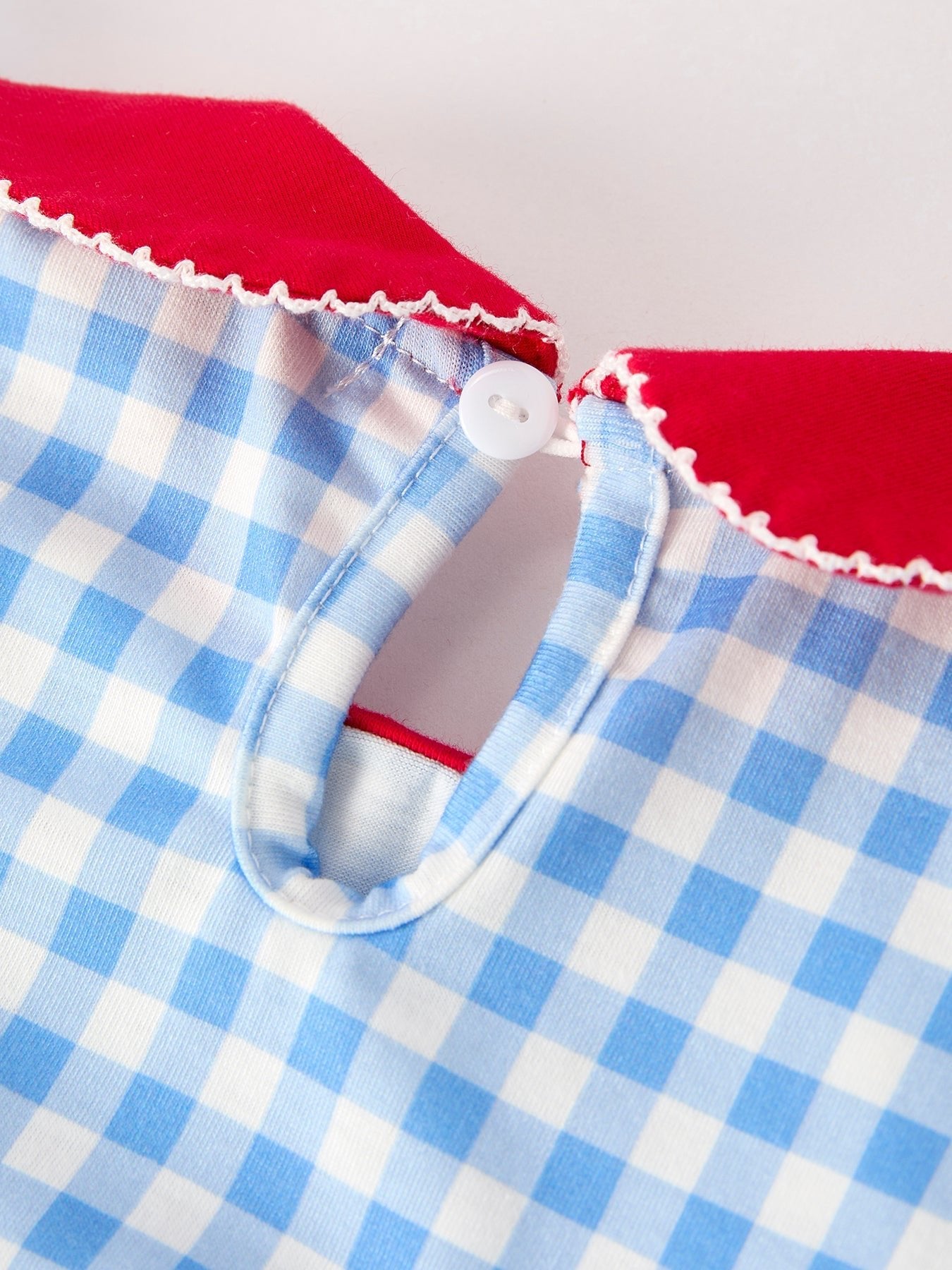 Back To School Girls Striped lapels Apple Bow Dress - Abbies Place