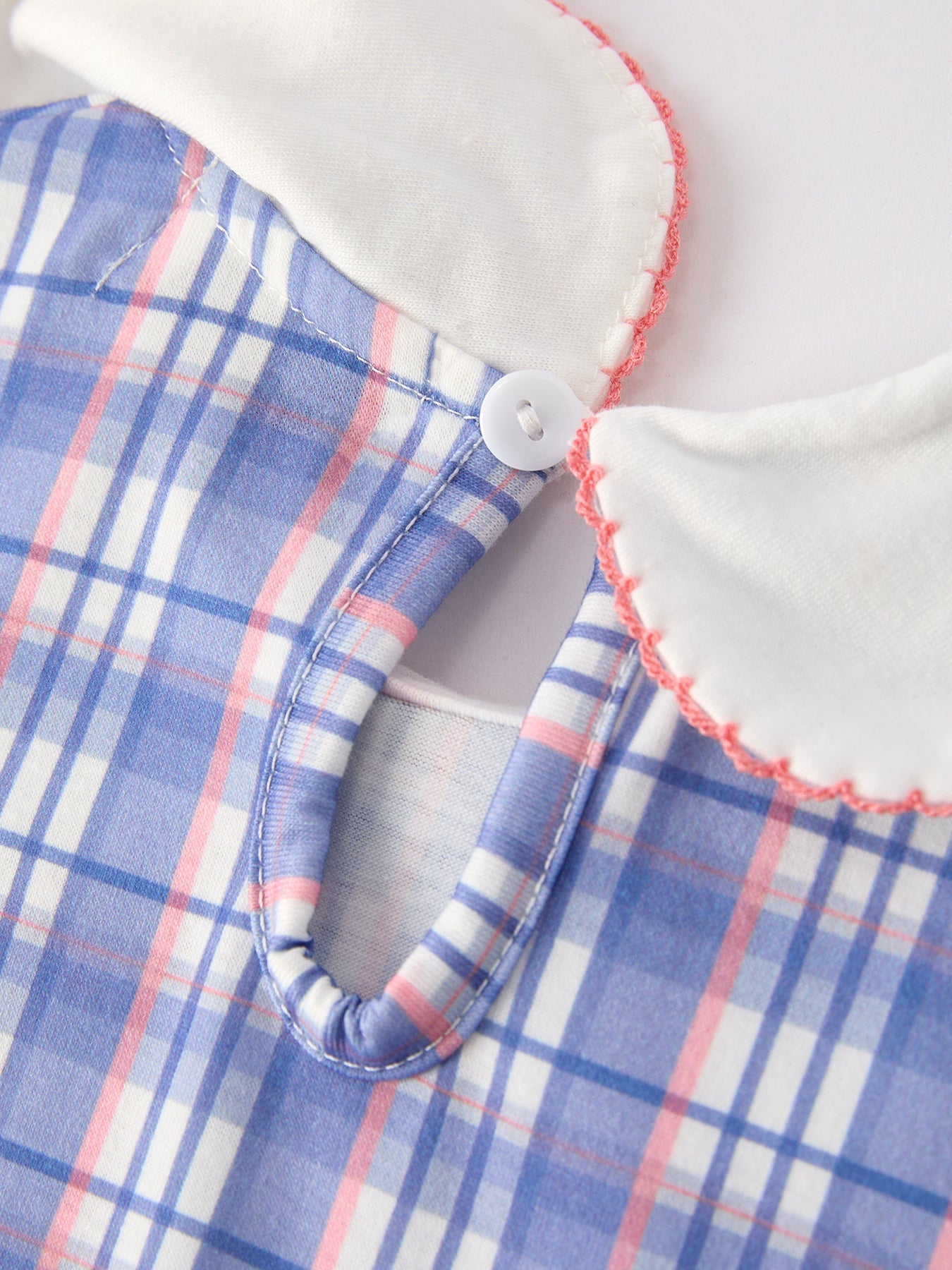 BACK TO SCHOOL Pocket Applique Check Girls Dress - Abbies Place