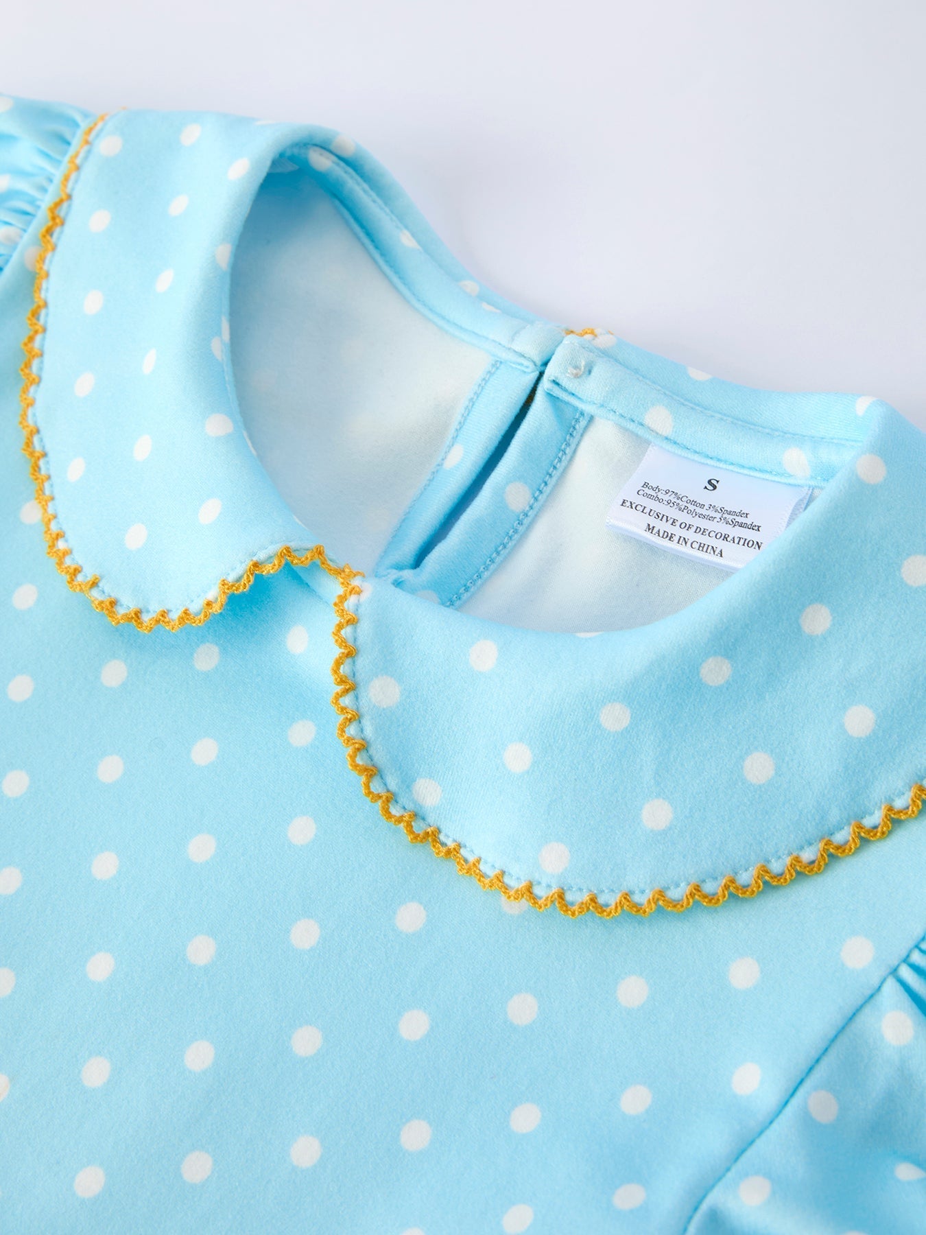 Back to School Polka Dot Girls Dress Pencil Bow Applique - Abbies Place