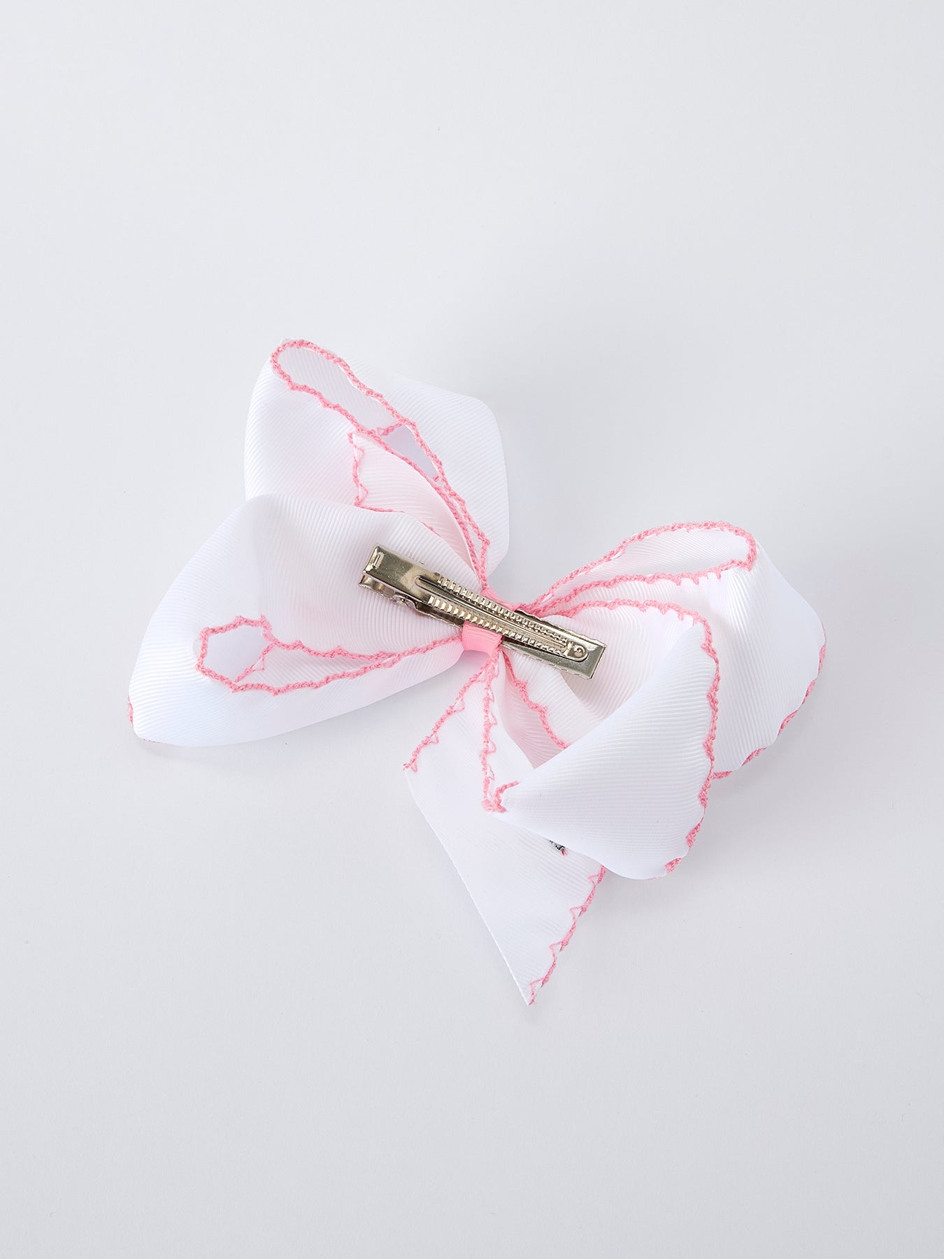 Back to School Yellow Pencil Bow Hair Clip 6.25 Inch - Abbies Place