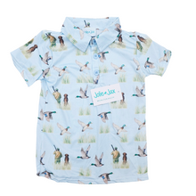 Load image into Gallery viewer, Duck and Lab Polo Shirt Kid's
