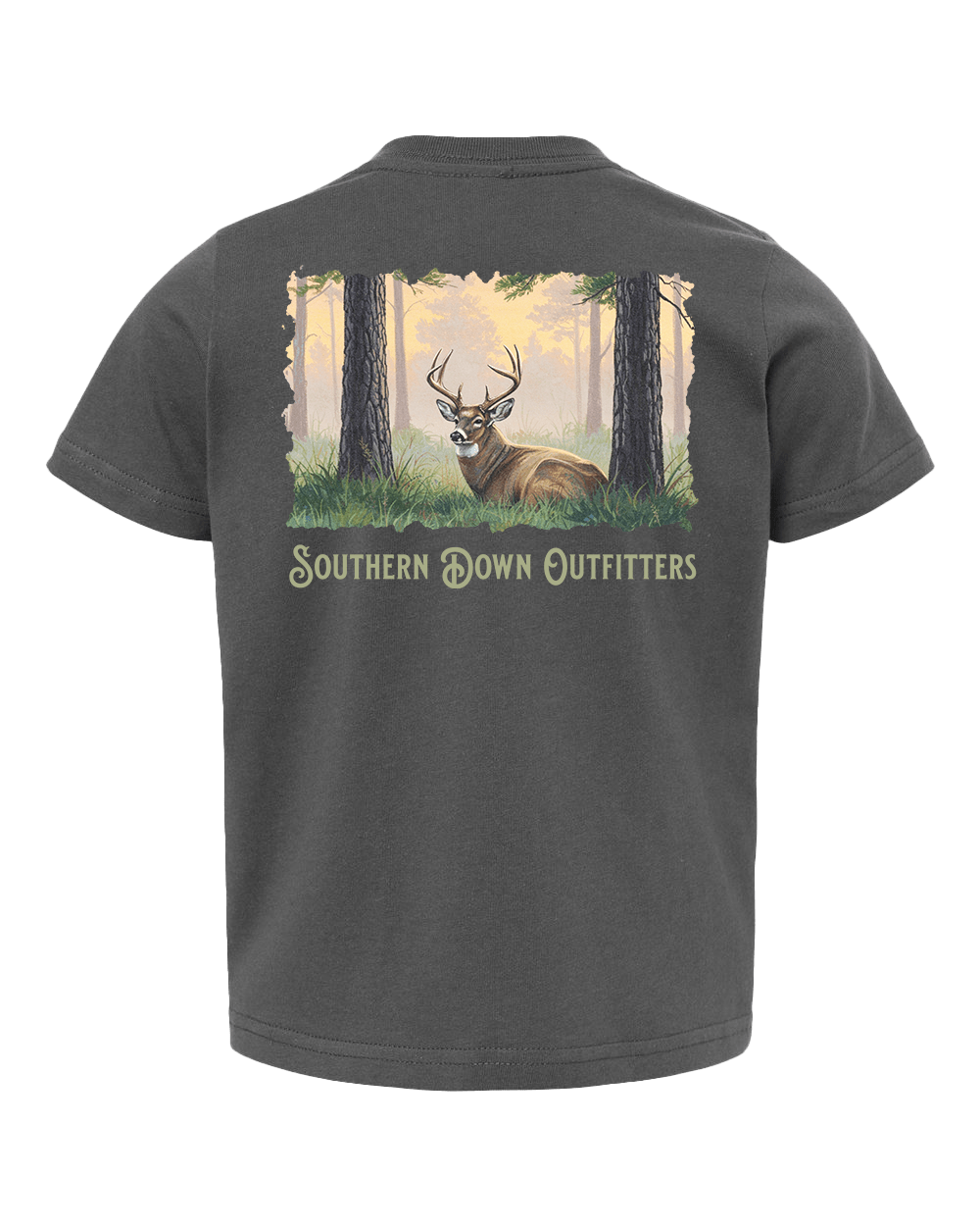 Bedded Down Buck Toddler Tee - Abbies Place