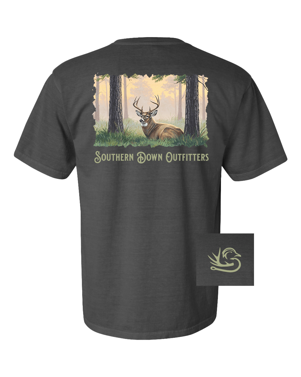 Bedded Down Buck Youth Tee - Abbies Place