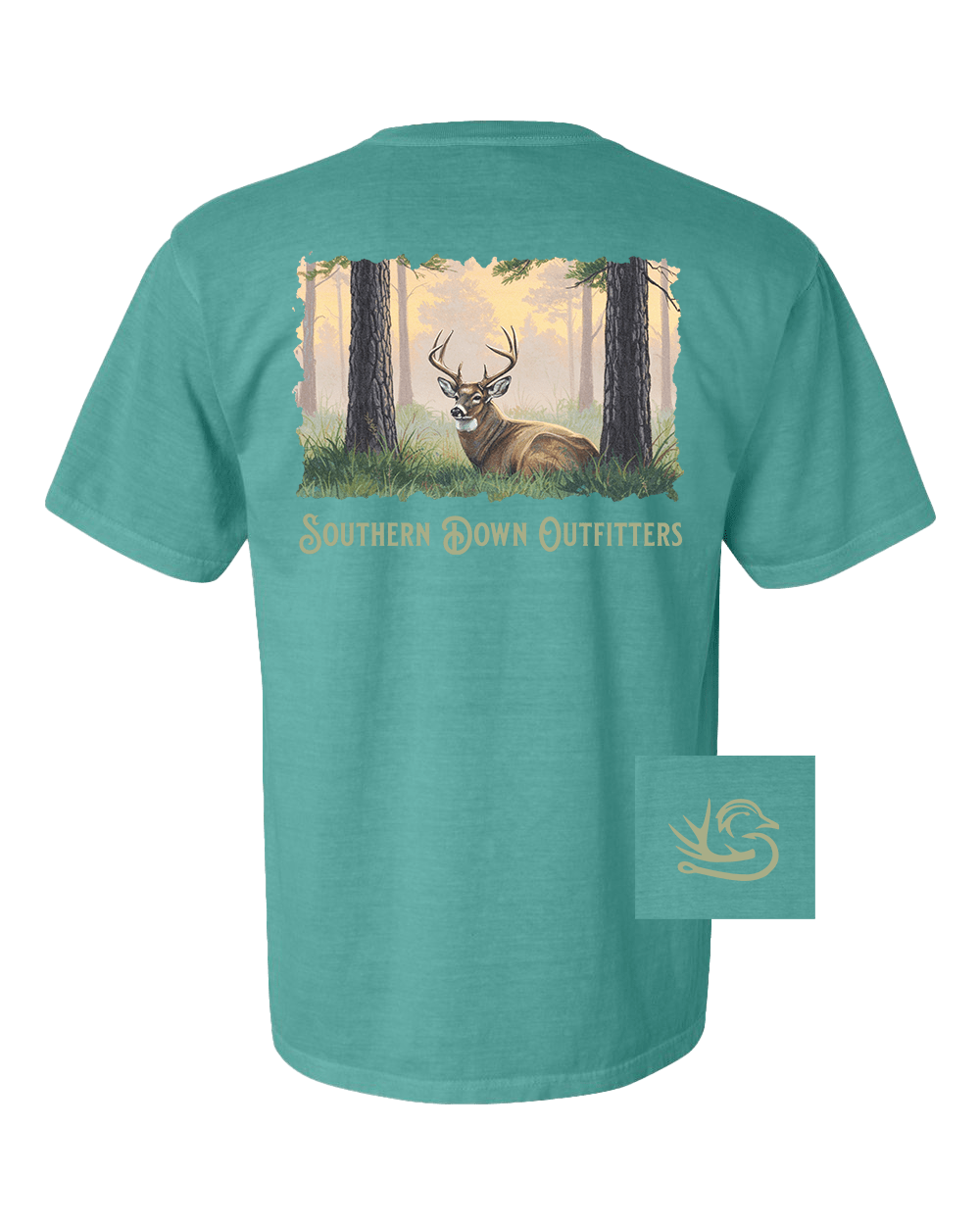 Bedded Down Buck Youth Tee - Abbies Place