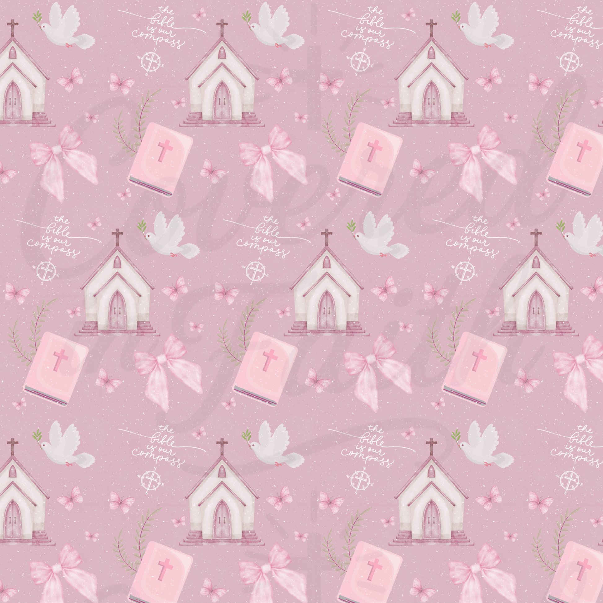 Bible Is Our Compass Swaddle Blanket - Abbies Place