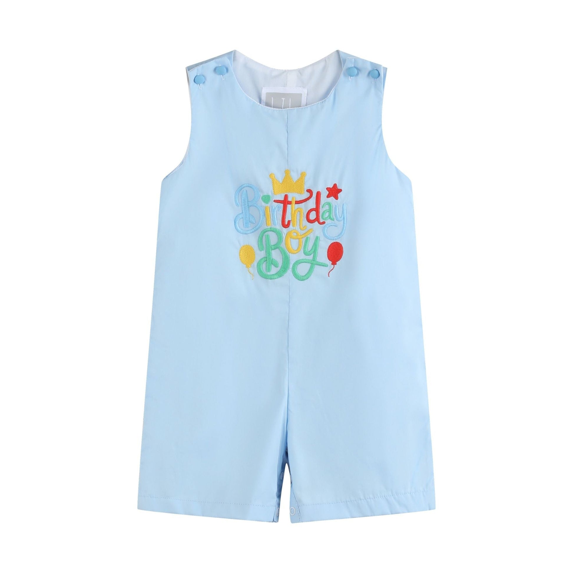 Birthday Boy Shortalls - Abbies Place