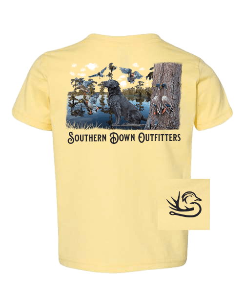 Black Lab Swamp Toddler Tee - Abbies Place