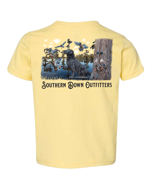 Black Lab Swamp Toddler Tee - Abbies Place