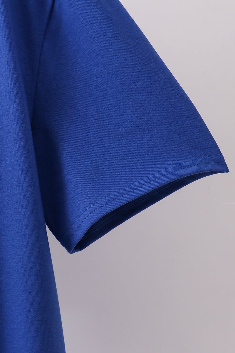 Blue 250 Years flag family top - Abbies Place