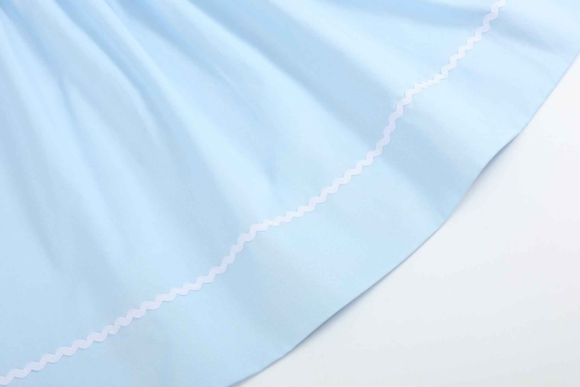 Blue and White Smocked Bishop Dress - Abbies Place