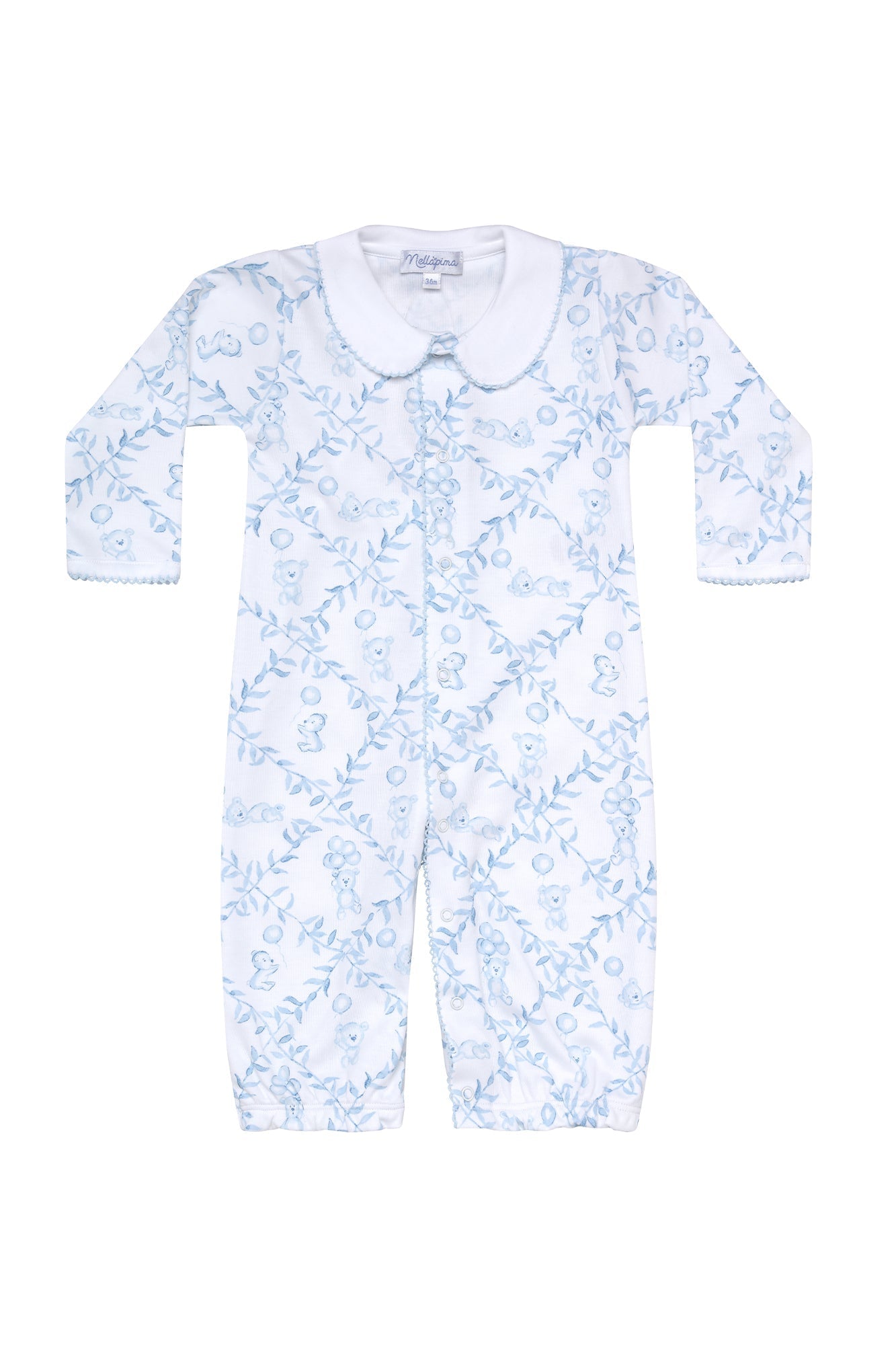 Blue Bears Trellace Baby Converter Gown - Abbies Place