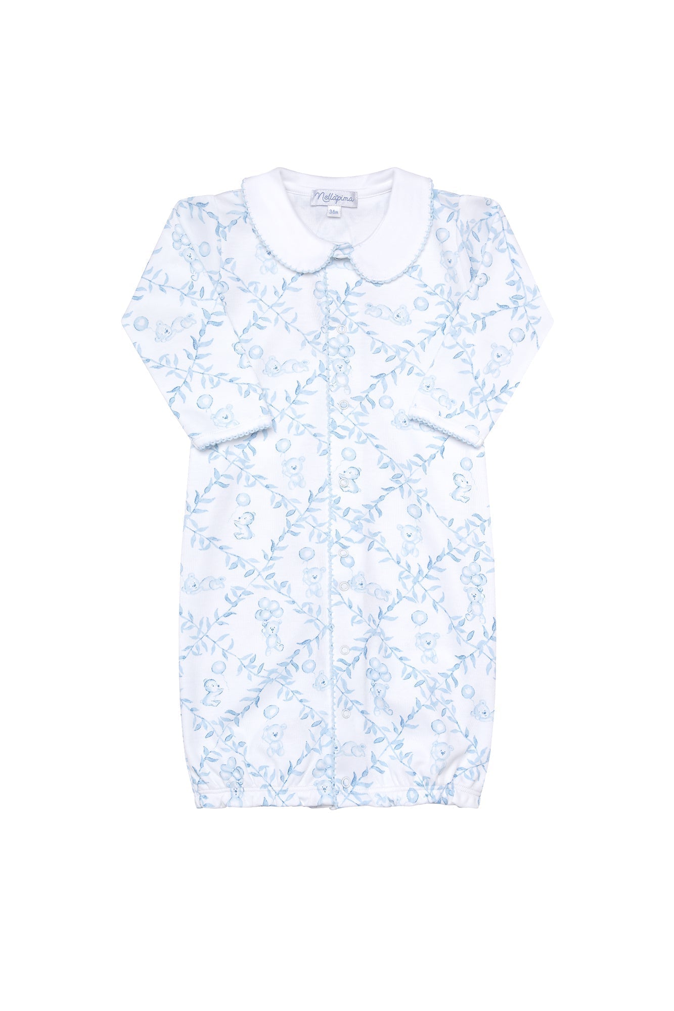 Blue Bears Trellace Baby Converter Gown - Abbies Place