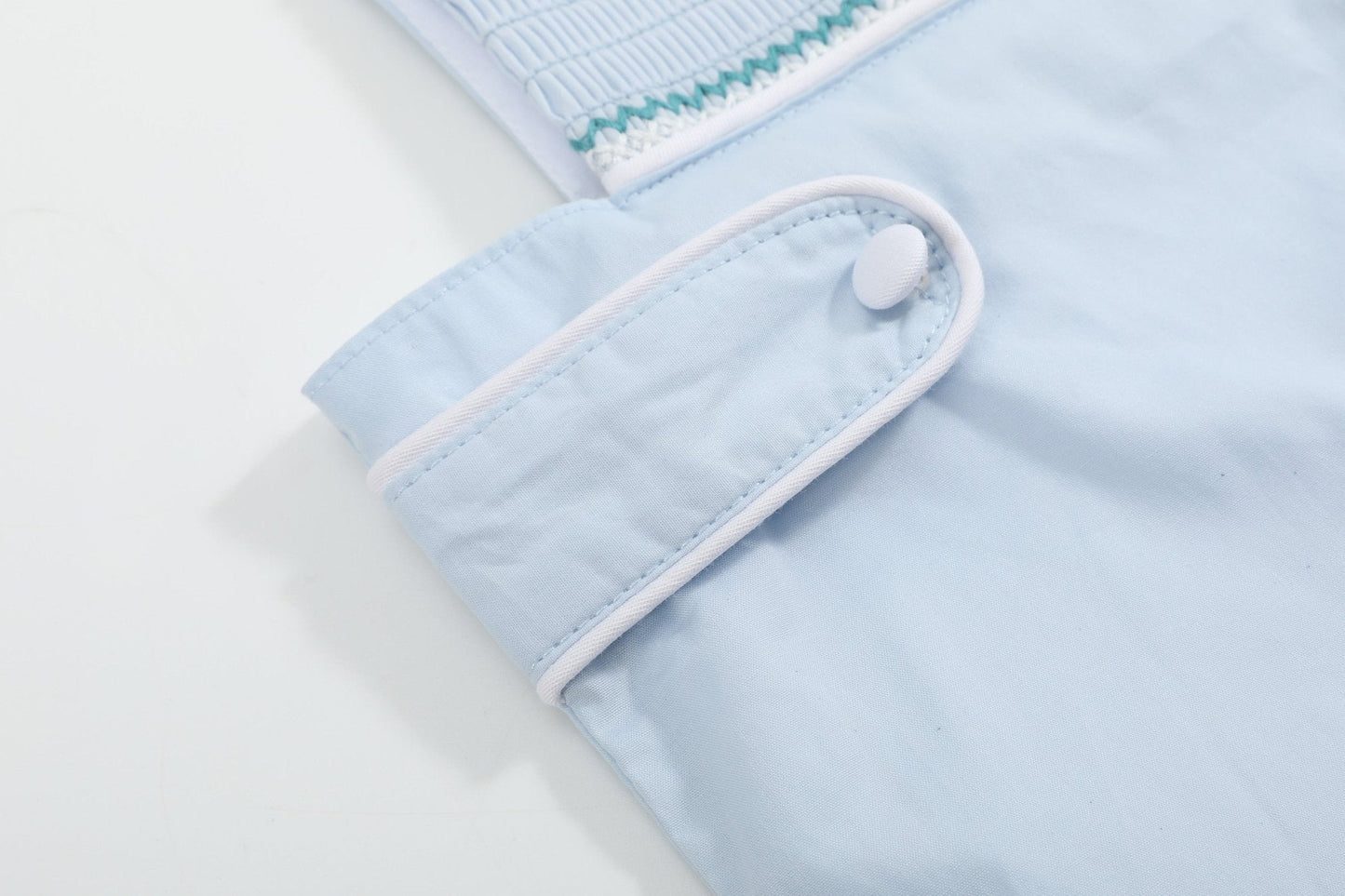 Blue Crosses Smocked JonJon