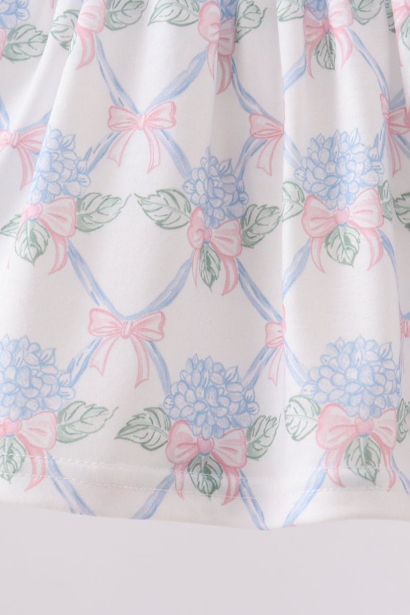Blue Floral Bloomer Set - Abbies Place