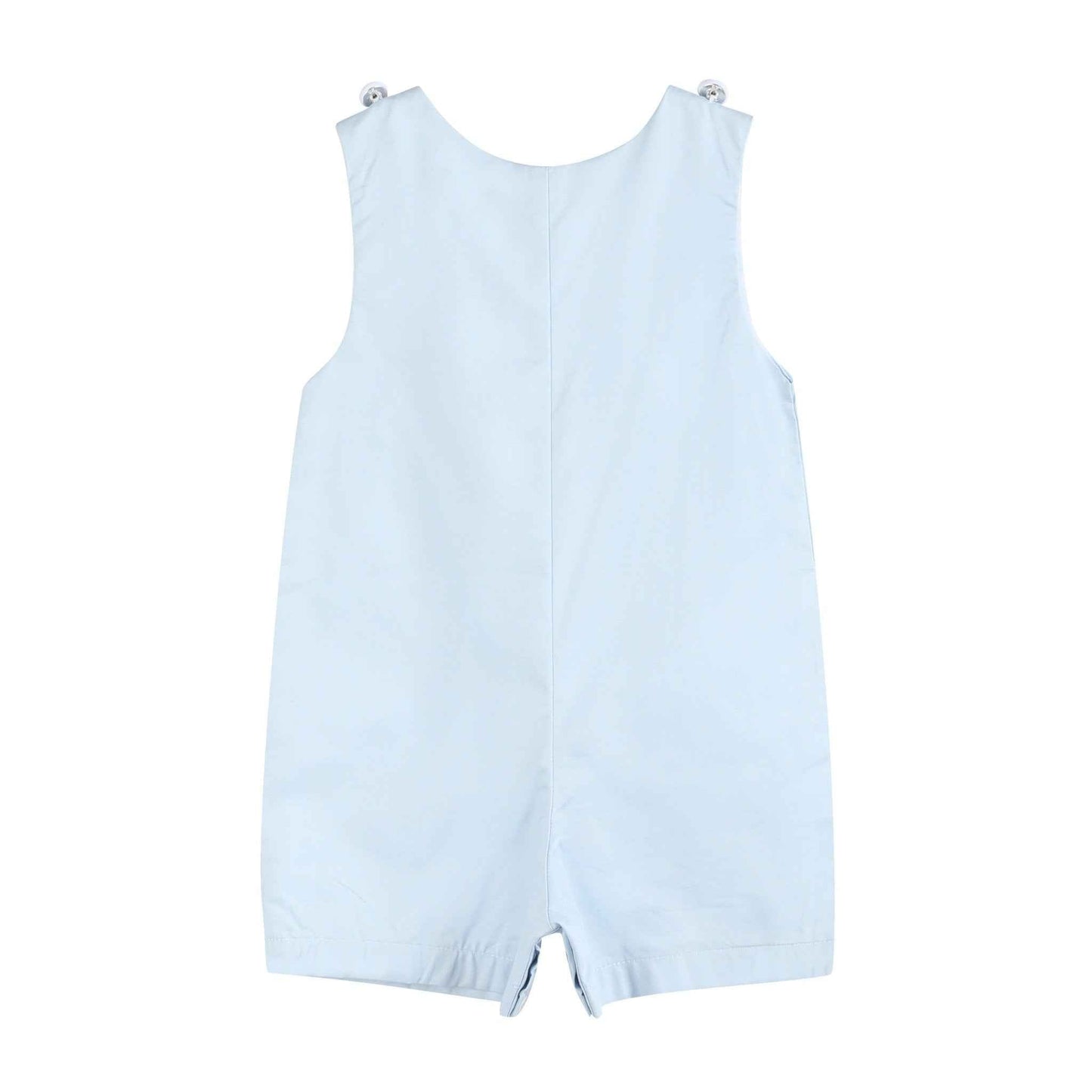 Blue Fuzzy Bunny Overalls - Abbies Place