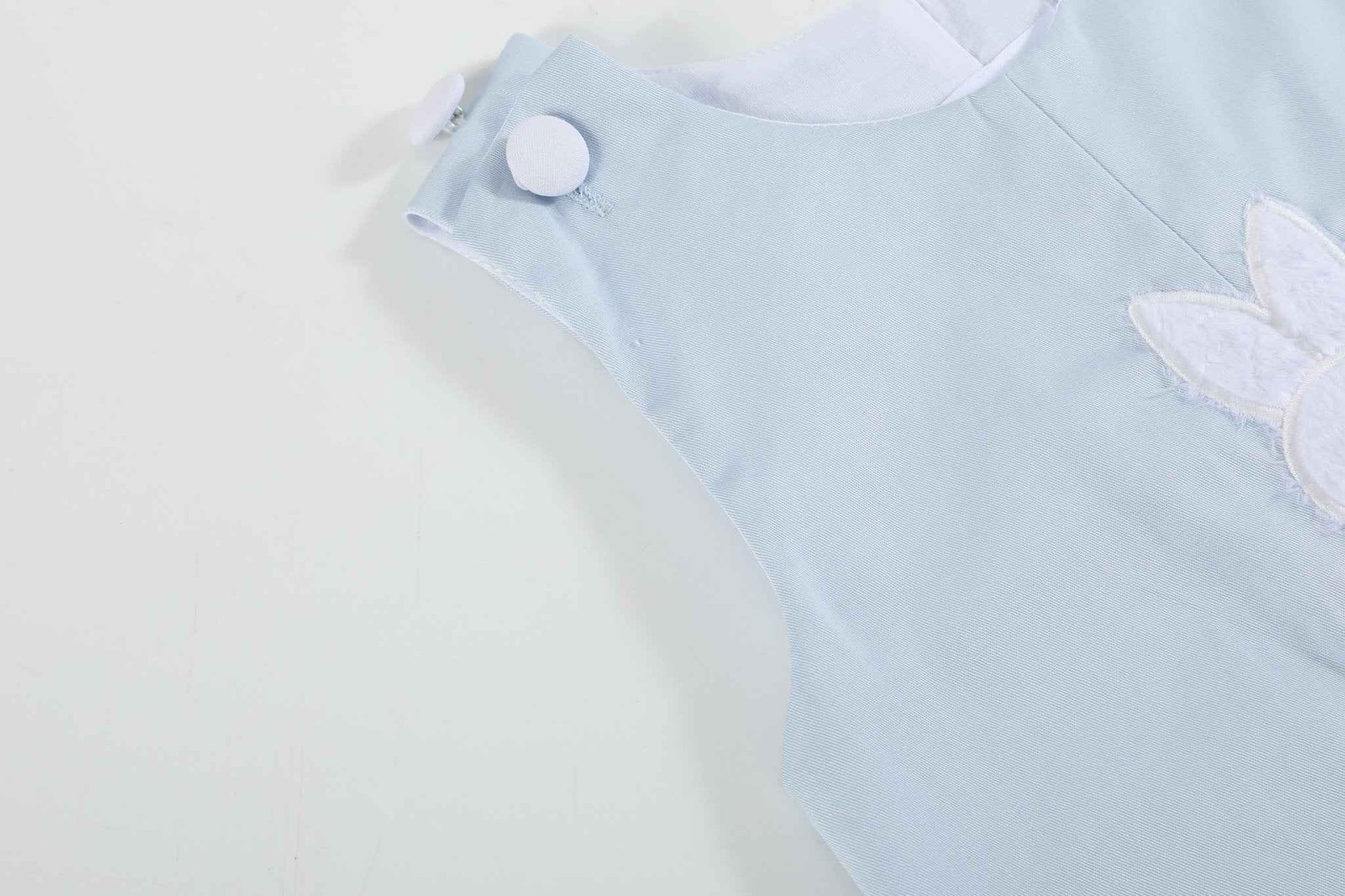 Blue Fuzzy Bunny Overalls - Abbies Place