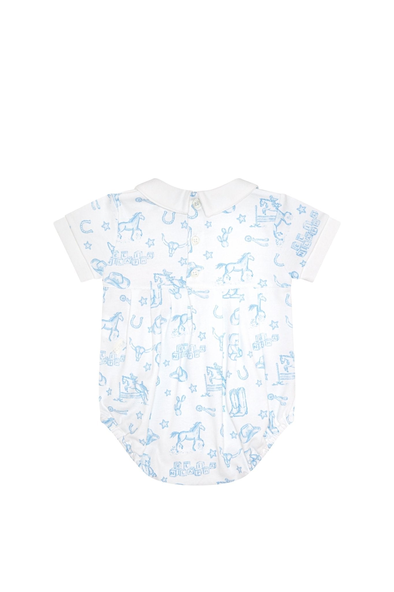 Blue Lone Star Toile Bubble - Abbies Place