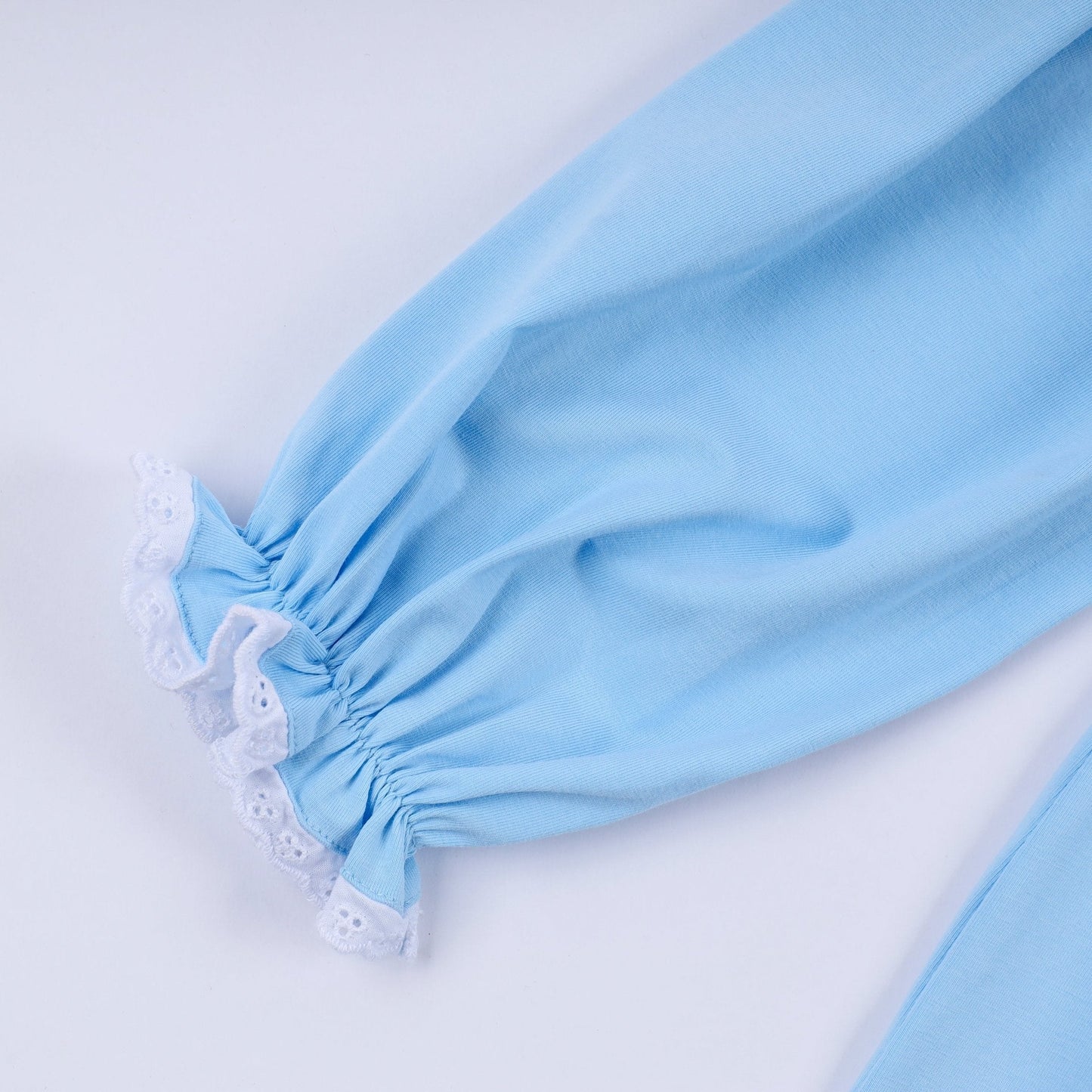 Blue nativity hand smocked dress - Abbies Place