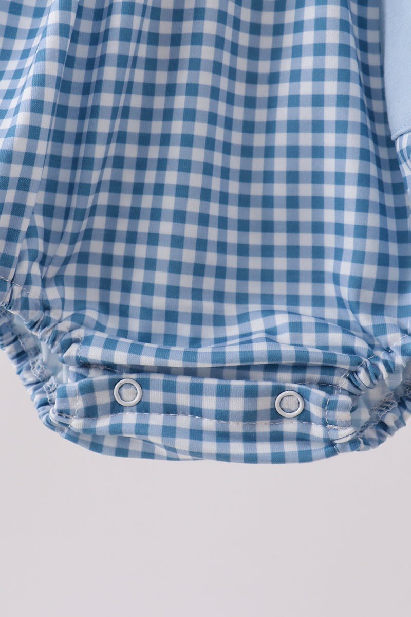 Blue Plaid Bubble - Abbies Place