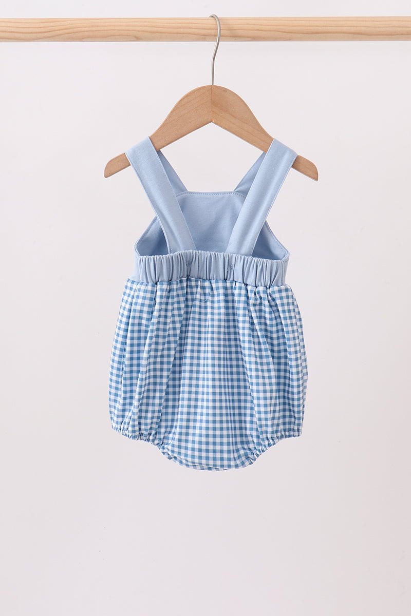 Blue Plaid Bubble - Abbies Place