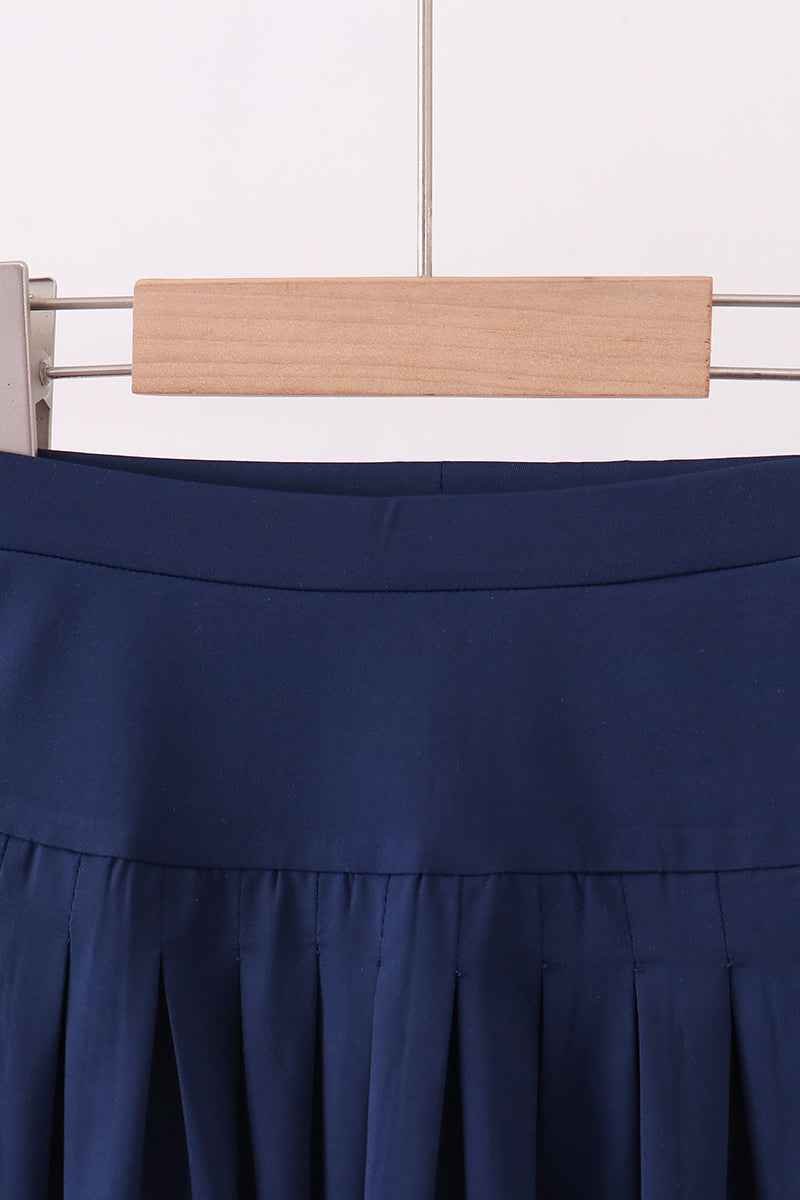 Blue pleated skort - Abbies Place