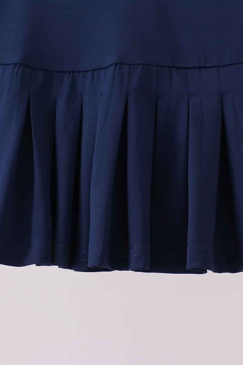 Blue pleated skort - Abbies Place