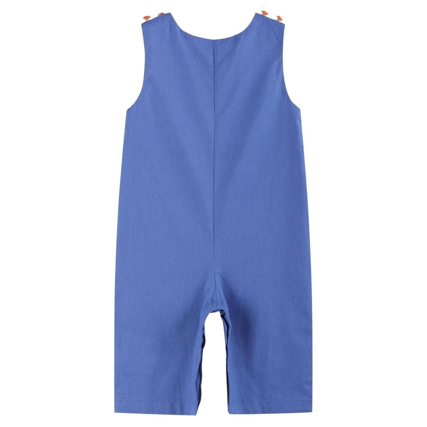 Blue Pumpkin Sunflower Smocked Overalls - Abbies Place
