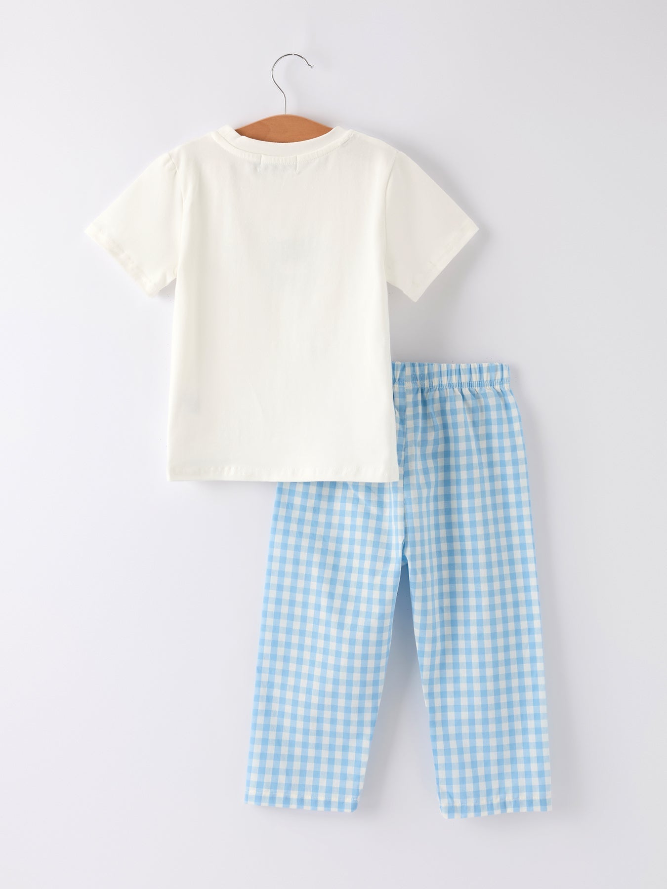 Blue Smocked Church Christ Bishop Christening Toddler Boys'Set - Abbies Place