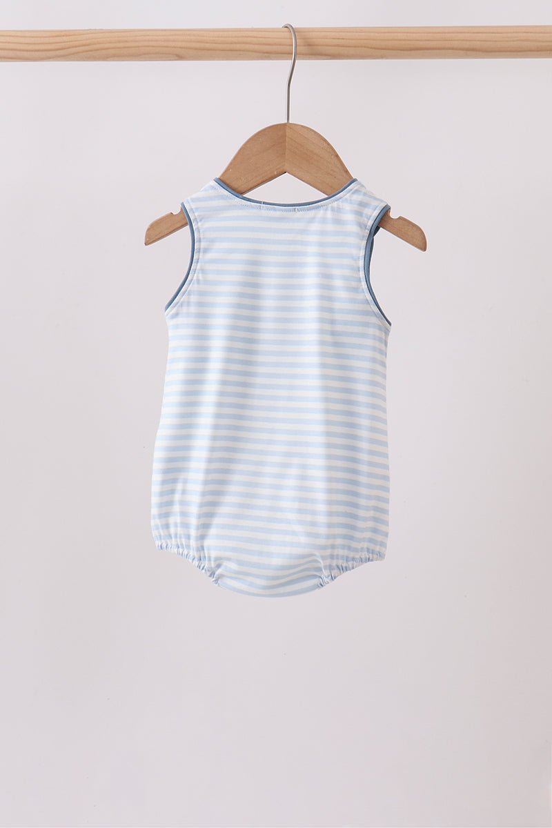 Blue Stripe Bubble - Abbies Place