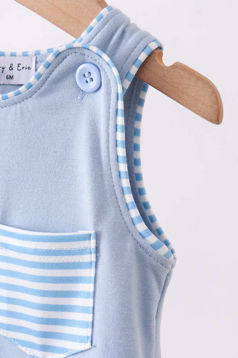 Blue Stripe Bubble - Abbies Place