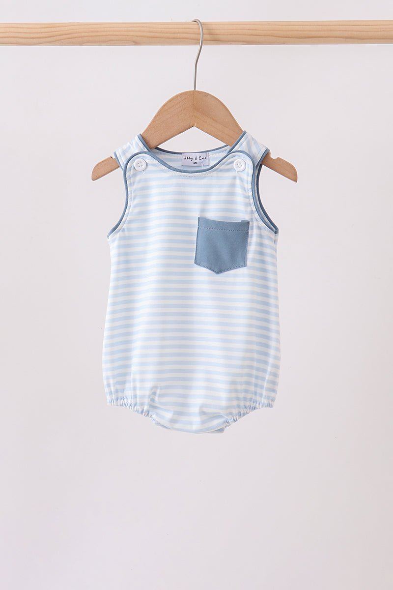 Blue Stripe Bubble - Abbies Place