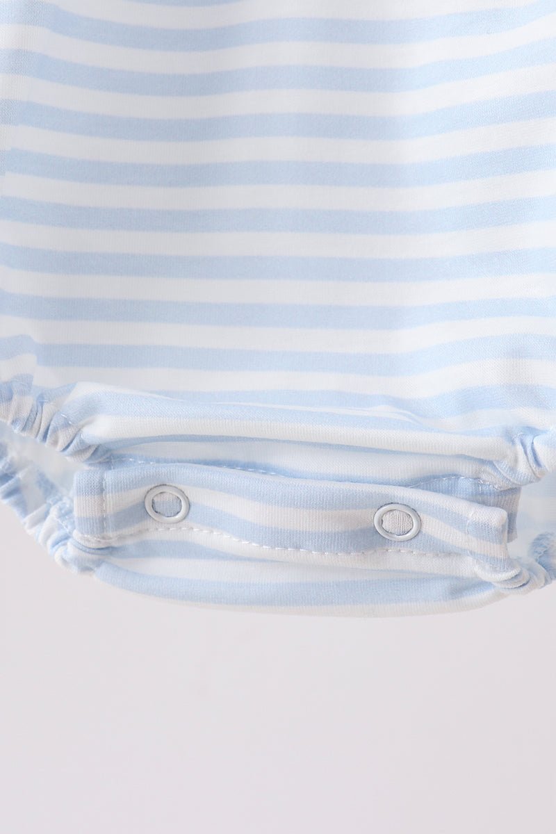 Blue Stripe Bubble - Abbies Place