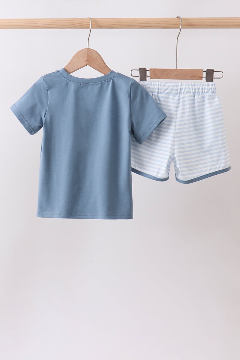 Blue Stripe Set - Abbies Place