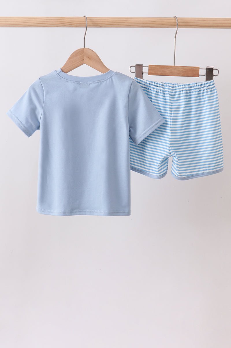Blue Stripe Set - Abbies Place
