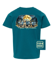 Load image into Gallery viewer, Blue Tick Moon Toddler Tee
