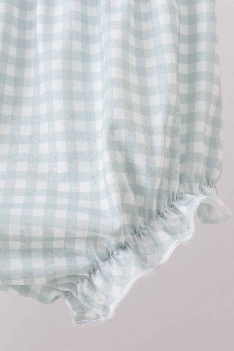 Bow Floral Applique Bloomer Set - Abbies Place