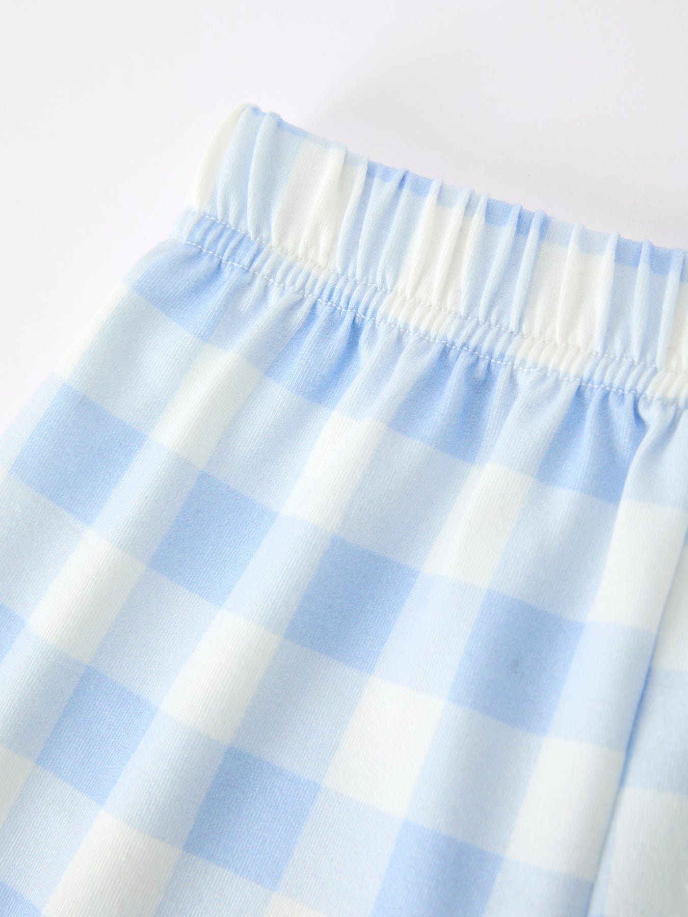 Boys Back To School Pencil Plaid Polo Short Set Embroidery - Abbies Place