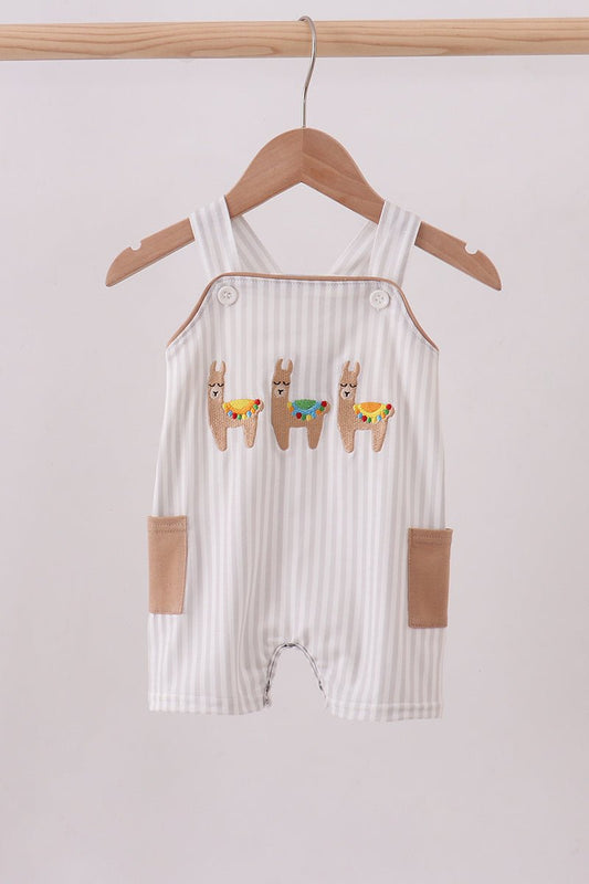 Brown alpaca embroidery jonjon - Abbies Place