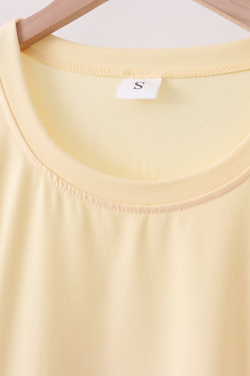 Buttercup scalloped women shorts set - Abbies Place